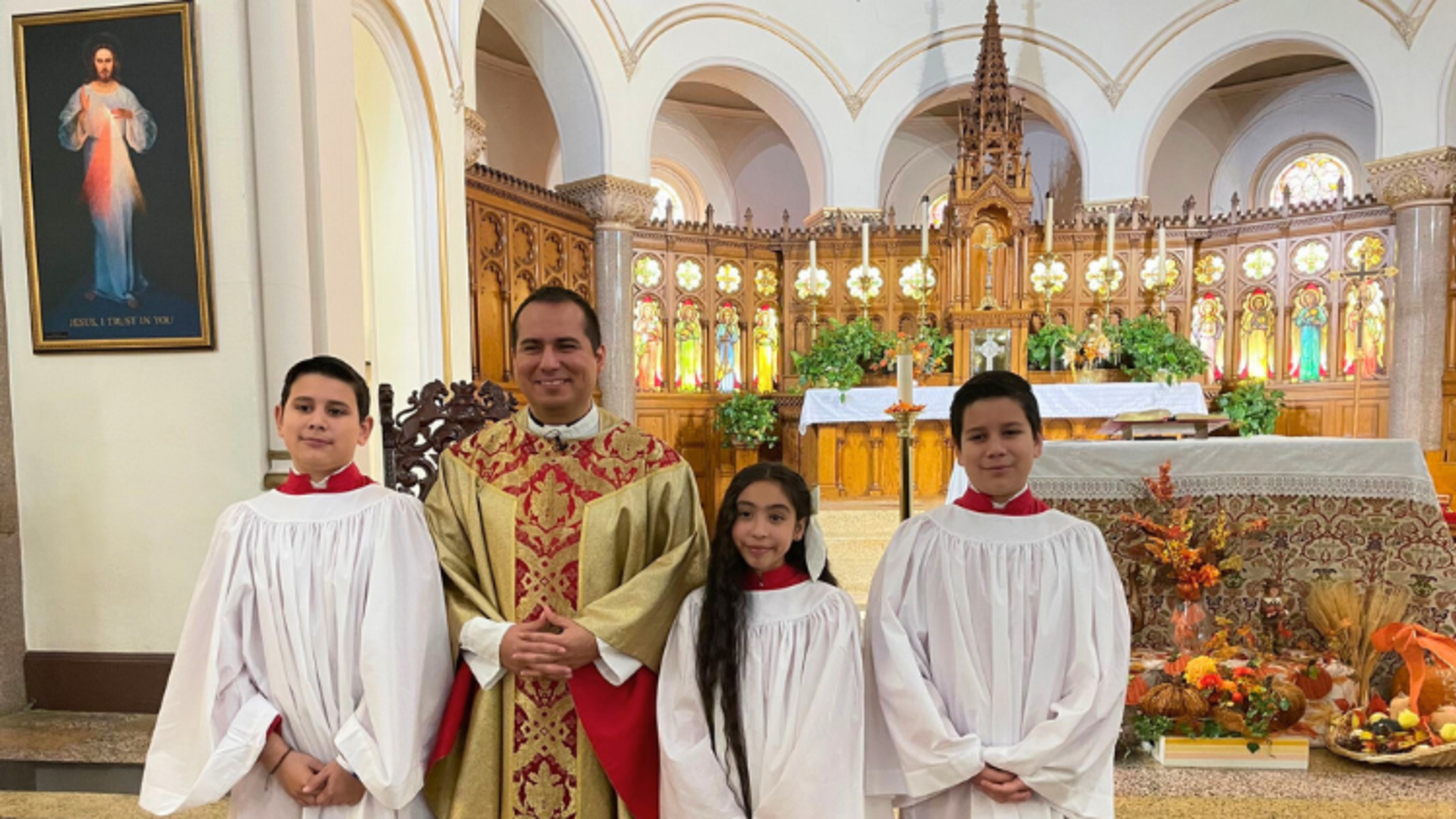 Port Chester: St. John Bosco Parish's New Altar Servers