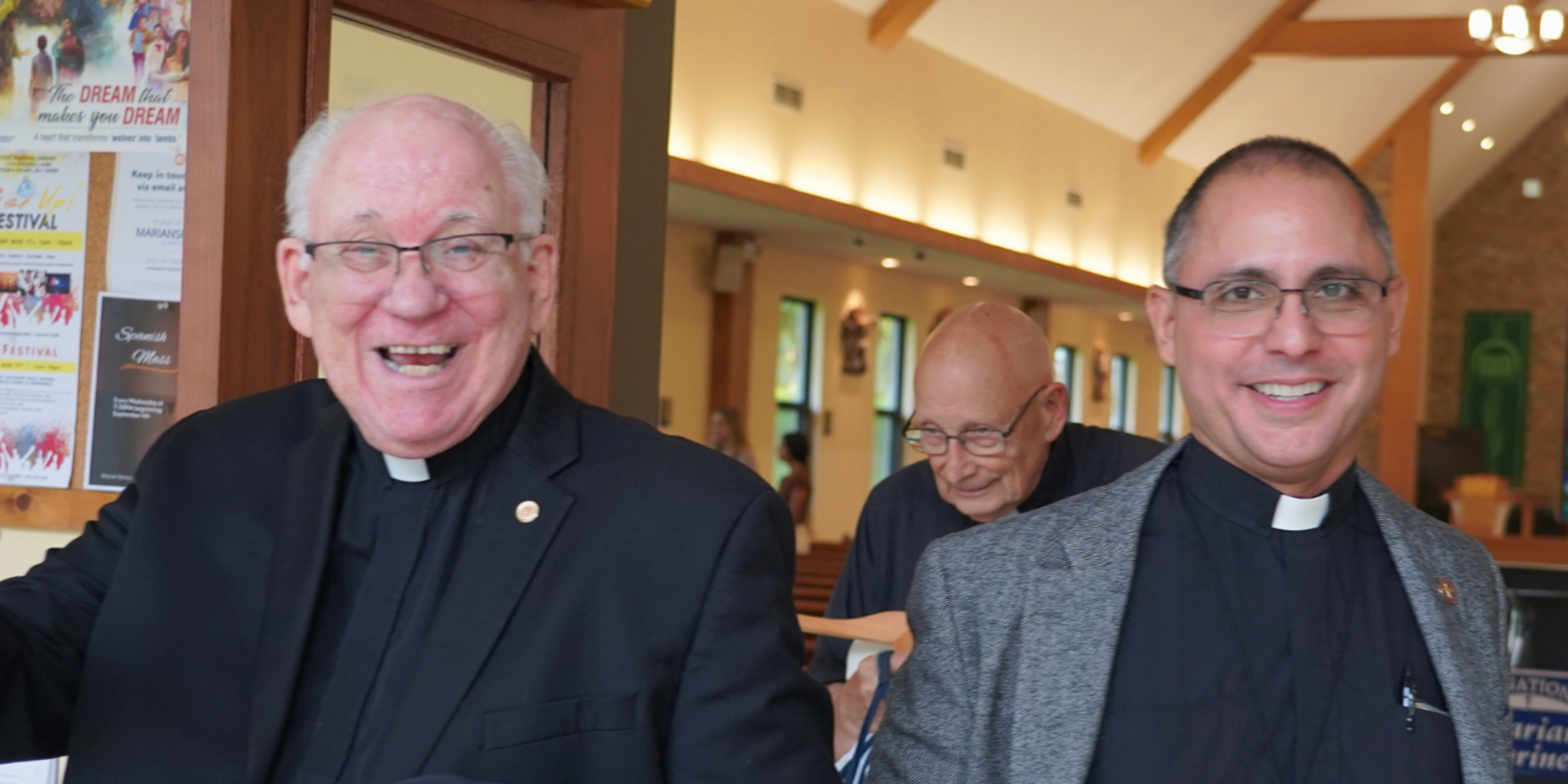 Fr. Tom Dunne and Fr. Abe Feliciano, SDBs