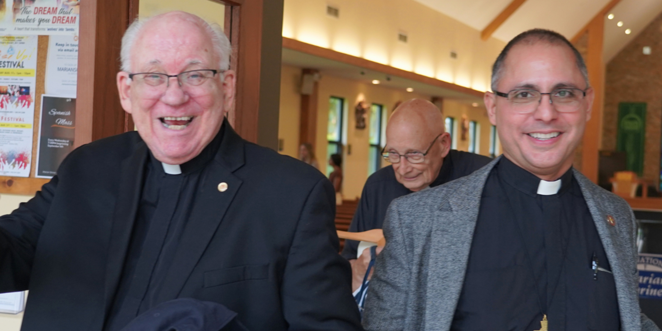 Fr. Tom Dunne and Fr. Abe Feliciano, SDBs